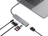 Conceptronic DONN02G dockingstation USB 3.2 Gen 1 (3.1 Gen 1) Type-C Aluminium