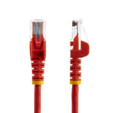 StarTech.com 45PAT1MRD netværkskabel Rød 1 m Cat5e U/UTP (UTP)