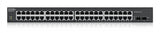 Zyxel GS1900-48HPv2 Administreret L2 Gigabit Ethernet (10/100/1000) Strøm over Ethernet (PoE) Sort