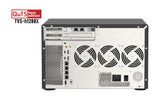 QNAP TVS-h1288X NAS Tower Intel® Xeon® W-1250 16 GB DDR4 0 TB QuTS hero Sort