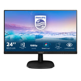 Philips V Line 243V7QJABF/00 computerskærm 60,5 cm (23.8") 1920 x 1080 pixel Fuld HD LED Sort