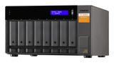 QNAP TL-D800S drevkabinet HDD/SSD kabinet Sort, Grå 2.5/3.5"