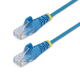 StarTech.com N6PAT150CMBLS netværkskabel Blå 1,5 m Cat6 U/UTP (UTP)