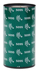 Zebra 5095 Resin varmebånd 450 m Sort