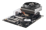 be quiet! Shadow Rock TF 2 Processor Køler 13,5 cm Sort, Kobberfarve, Sølv
