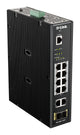 D-Link DIS-200G-12PS netværksswitch Administreret L2 Gigabit Ethernet (10/100/1000) Strøm over Ethernet (PoE) Sort