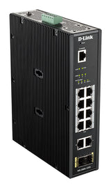 D-Link DIS-200G-12PS netværksswitch Administreret L2 Gigabit Ethernet (10/100/1000) Strøm over Ethernet (PoE) Sort