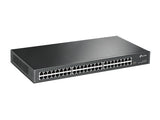 TP-Link TL-SG1048 Ikke administreret Gigabit Ethernet (10/100/1000) 1U Sort