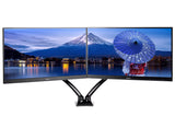iiyama DS3002C-B1 skærmbeslag og -stativer 68,6 cm (27") Skrivebord Sort