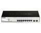 D-Link DGS-1210-10 netværksswitch Administreret L2 Gigabit Ethernet (10/100/1000) 1U Sort, Grå