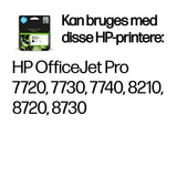HP 953XL High Yield Black Original Ink Cartridge blækpatron 1 stk Højt (XL) udbytte