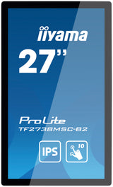 iiyama ProLite TF2738MSC-B2 computerskærm 68,6 cm (27") 1920 x 1080 pixel Fuld HD LED Berøringsskærm Multibruger Sort