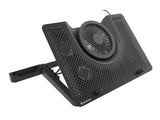 GENESIS Oxid 550 køling til laptop 43,9 cm (17.3") 2800 rpm Sort
