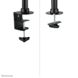 Neomounts FPMA-DCB100DBLACK skærmbeslag og -stativer 68,6 cm (27") Skrivebord Sort