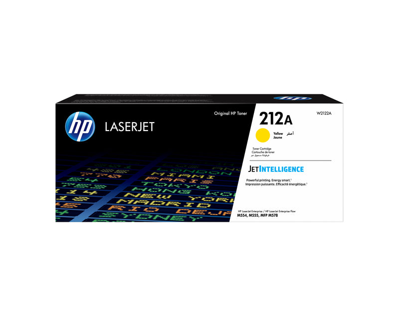 HP 212A Yellow Original LaserJet Toner Cartridge tonerpatron 1 stk