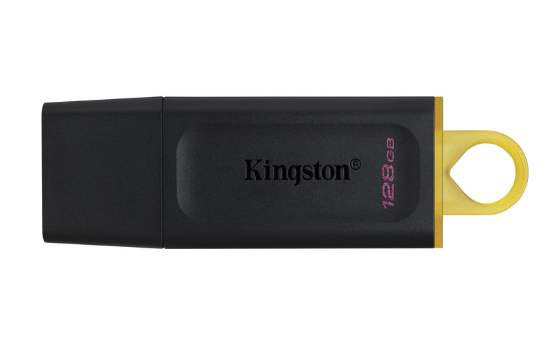 Kingston Technology DataTraveler Exodia USB-nøgle 128 GB USB Type-A 3.2 Gen 1 (3.1 Gen 1) Sort, Gul