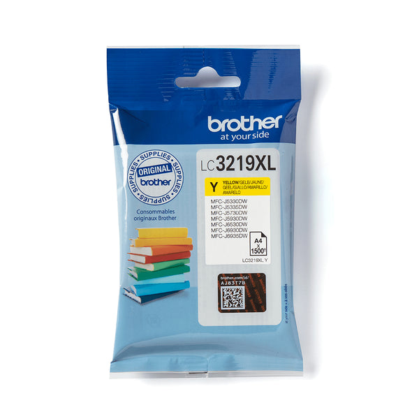 Brother LC3219XLY blækpatron 1 stk Original Gul