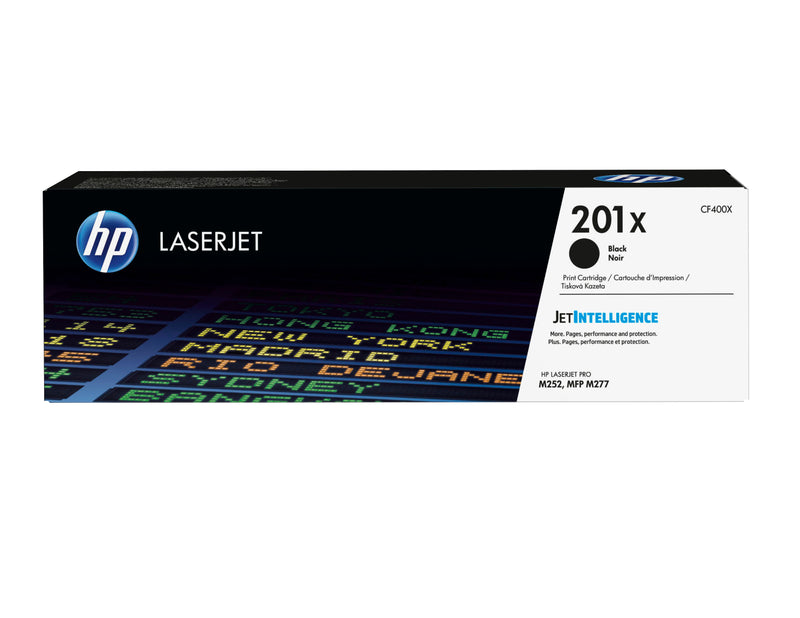 HP 201X High Yield Black Original LaserJet Toner Cartridge tonerpatron 1 stk