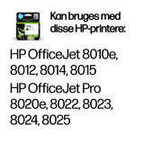 HP 912XL High Yield Black Original Ink Cartridge blækpatron 1 stk Højt (XL) udbytte