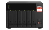 QNAP TS-673A NAS Tower Ryzen Embedded V1500B 8 GB DDR4 0 TB QNAP Turbo System Sort