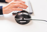 BakkerElkhuizen Oyster Mouse Wired mus Kontor Ambidextrous USB Type-A Laser 1200 dpi