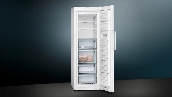 Siemens iQ300 GS33NVWEP fryser Stående fryser Fritstående 225 L Hvid