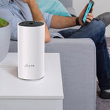 TP-Link Deco E4 (1-pack) Dual-band (2,4 GHz / 5 GHz) Wi-Fi 5 (802.11ac) Hvid, Grå Intern