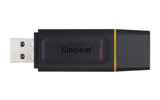 Kingston Technology DataTraveler Exodia USB-nøgle 128 GB USB Type-A 3.2 Gen 1 (3.1 Gen 1) Sort, Gul