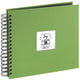 Hama 4007249948755 fotoalbum og arkbeskyttelse Grøn 100 ark 10 x 15 Spiral indbinding