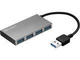 Sandberg 133-88 interface hub USB 3.2 Gen 1 (3.1 Gen 1) Type-A 5000 Mbit/s Hvid