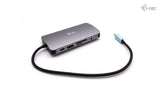 i-tec Metal C31NANODOCKVGAPD dockingstation Ledningsført USB 3.2 Gen 1 (3.1 Gen 1) Type-C Sølv