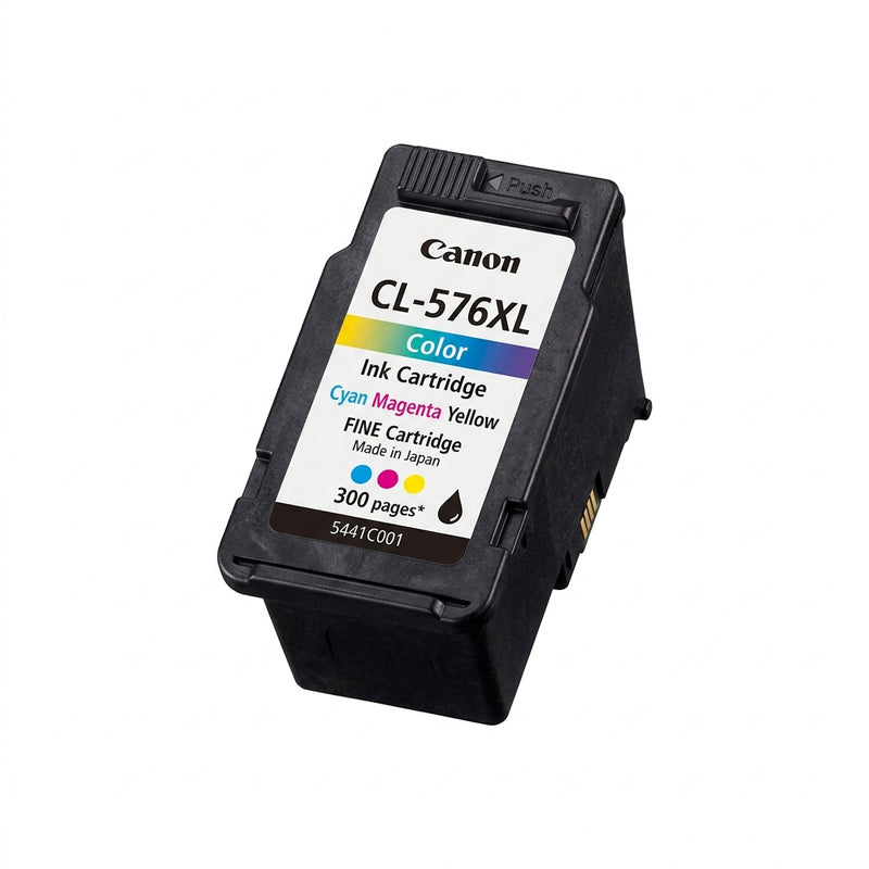 Canon CL-576XL farvepatron cyan magenta gul 300 sider 5441C001