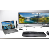 Kensington Pro Fit Ergo tastatur Universel Bluetooth QWERTZ Tysk Sort
