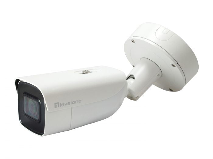 LevelOne FCS-5212 overvågningskamera Kugle (form) IP-sikkerhedskamera Indendørs & udendørs 3200 x 1800 pixel Gulv/væg