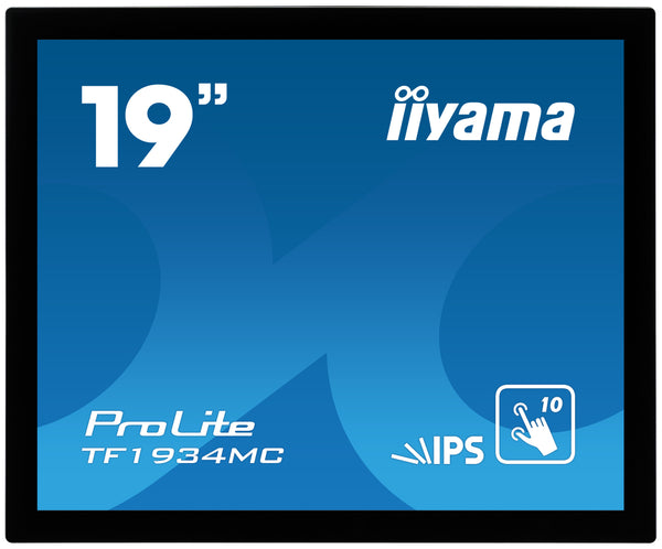 iiyama ProLite TF1934MC-B7X computerskærm 48,3 cm (19") 1280 x 1024 pixel SXGA LED Berøringsskærm Sort