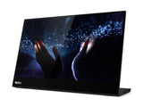 Lenovo ThinkVision M14t computerskærm 35,6 cm (14") 1920 x 1080 pixel Fuld HD LED Berøringsskærm Sort