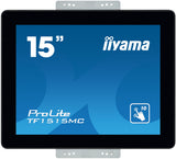 iiyama TF1515MC-B2 computerskærm 38,1 cm (15") 1024 x 768 pixel XGA LED Berøringsskærm Sort
