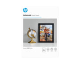HP Advanced Glossy Photo Paper-25 sht/A4/210 x 297 mm Sort, Blå, Hvid Glans
