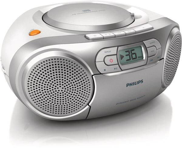 Philips AZ127/12 CD-afspiller Grå Bærbar CD-afspiller