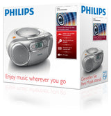Philips AZ127/12 CD-afspiller Grå Bærbar CD-afspiller