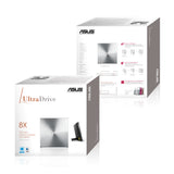 ASUS SDRW-08U5S-U optisk diskdrev DVD Super Multi DL Metallic