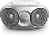 Philips AZ215S/12 bærbar stereosystem 3 W FM Sølv