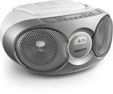 Philips AZ215S/12 bærbar stereosystem 3 W FM Sølv