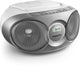 Philips AZ215S/12 bærbar stereosystem 3 W FM Sølv