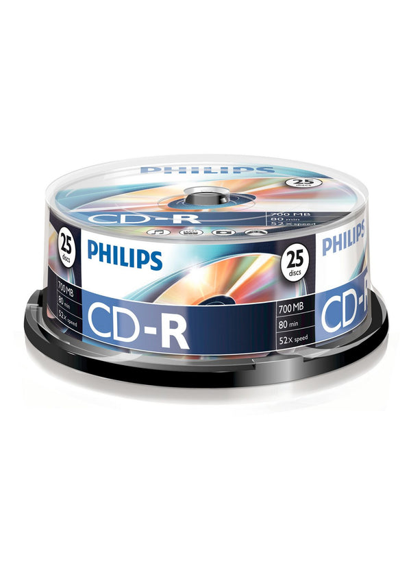 Philips CR7D5NB25/00 blank CD 700 MB 52x