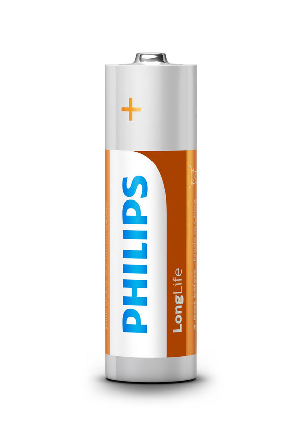 Philips LongLife R6L4B/10 husholdningsbatteri Engangsbatteri Zink-carbon