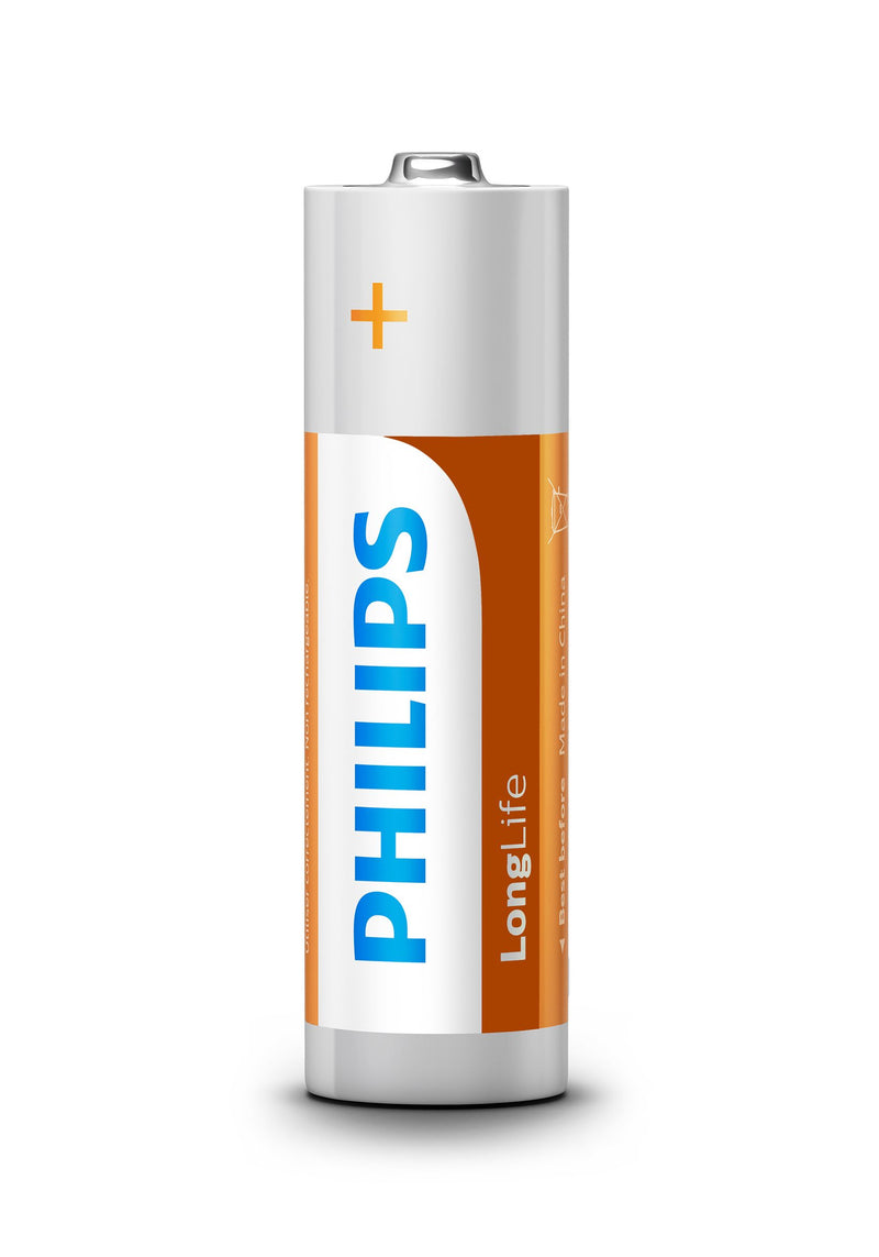 Philips LongLife R6L4B/10 husholdningsbatteri Engangsbatteri Zink-carbon